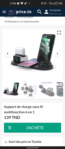 Support wireless charging