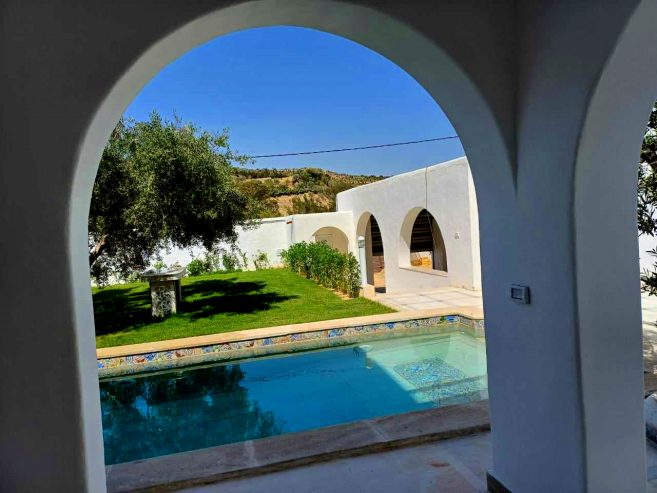 A VENDRE VILLA STYLE TRADITIONNELLE A HAMMAMET