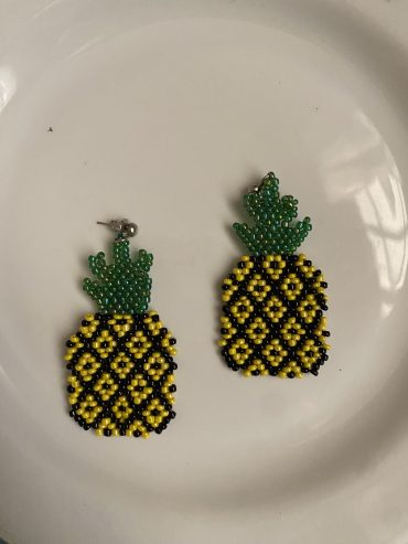 Boucles d‘oreilles ananas